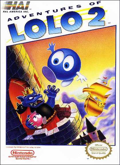 NES Games - Adventures of Lolo 2