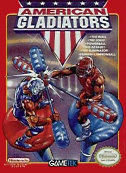 NES Games - American Gladiators