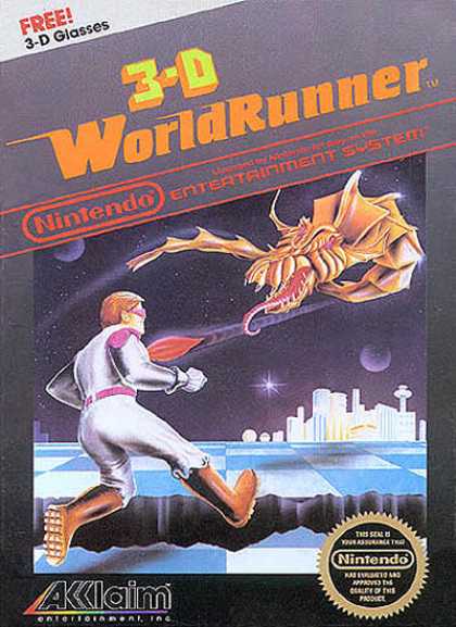 NES Games - 3-D World Runner