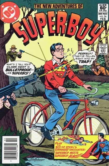 New Adventures of Superboy 26 - Dc - 60 Cents - No 26 - Feb - Bulletproof