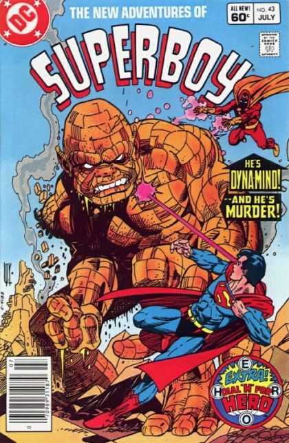New Adventures of Superboy 43 - Hero - Monster - Eyes - Teeth - Fly