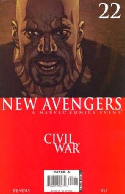 New Avengers 22 - Marvel Comics - Civil War - Goat Tee - 22 - Rated A - Leinil Yu