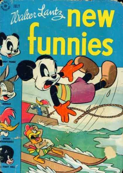 New Funnies 125 - July - Thread - Water Lantz - Water - Boats