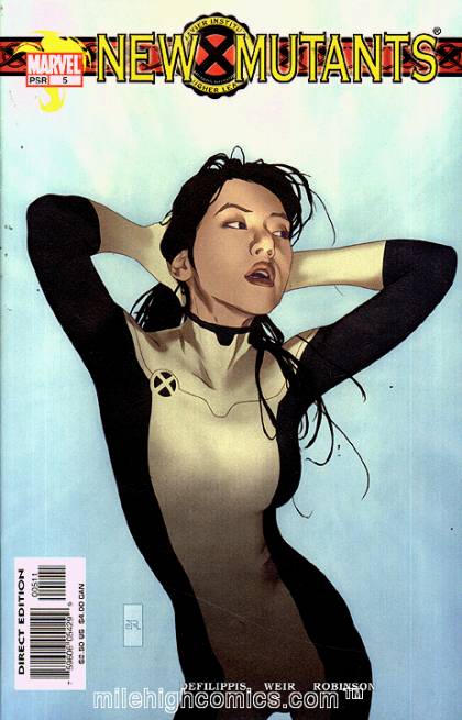 New Mutants (2003) 5 - Marvel - Black Hair - Posing - X - Female - Josh Middleton