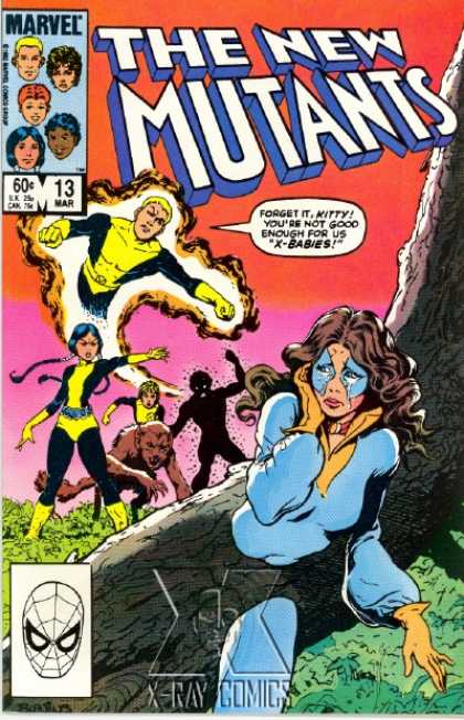 New Mutants 13 - Flight - Super Hero - Trouble - Female - Woman - Bret Blevins