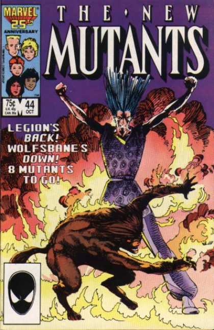 New Mutants 44 - Fire - Barry Windsor-Smith