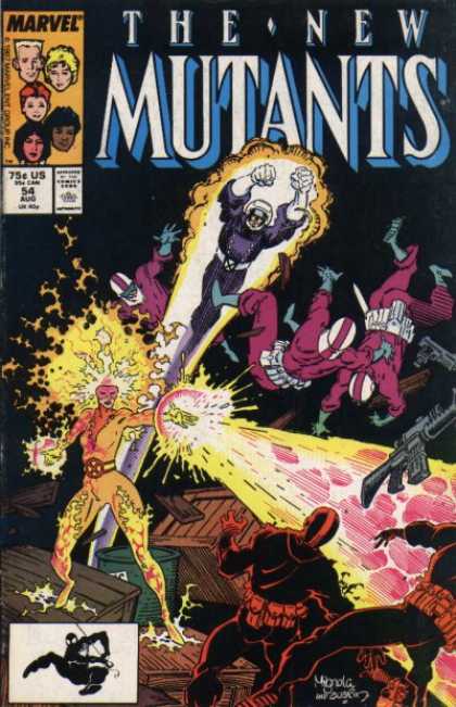 New Mutants 54 - Mike Mignola, Terry Austin