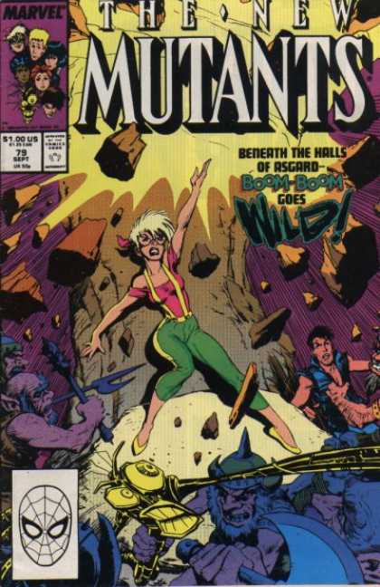 New Mutants 79 - Boom-boom - Bret Blevins