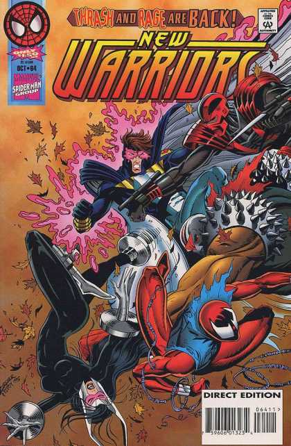 New Warriors 64 - Thrash - Rage - Whirling Wrist - Spiked Armor - Battles