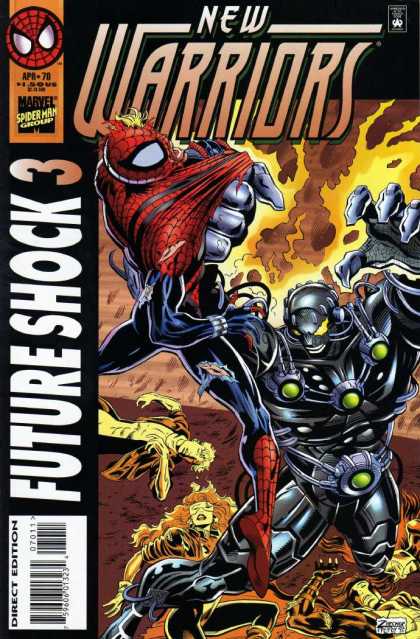 New Warriors 70 - Future Shock 3 - Hand - Grab - Claw - Robot