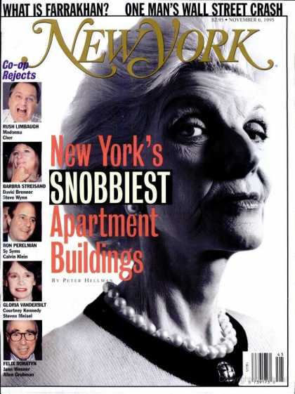 New York - New York - November 6, 1995