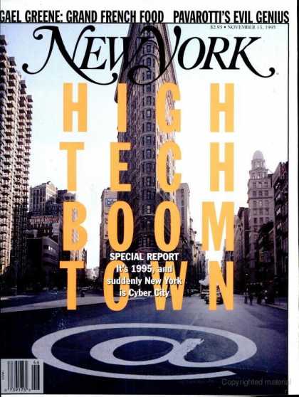 New York - New York - November 13, 1995