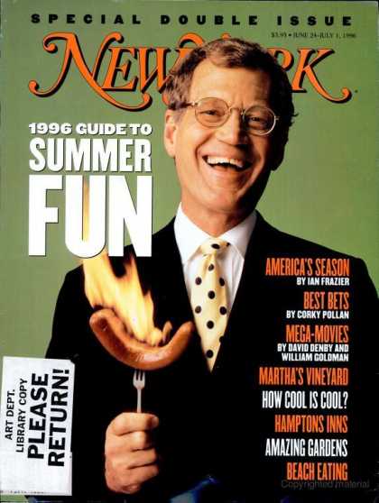New York - New York - June 24, 1996