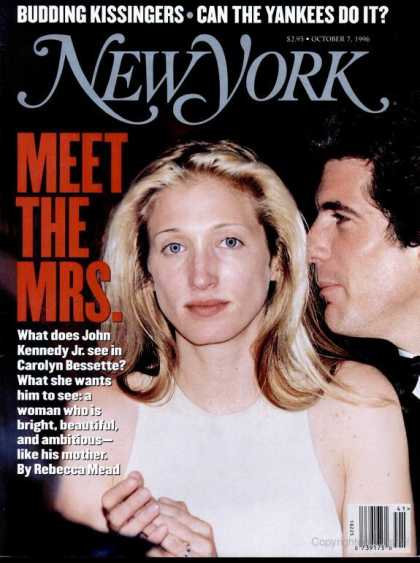 New York - New York - October 7, 1996