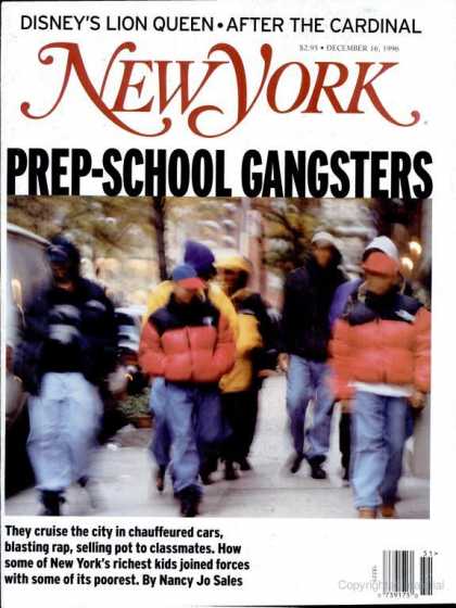 New York - New York - December 16, 1996