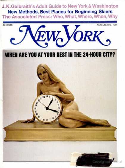 New York - New York - November 15, 1971