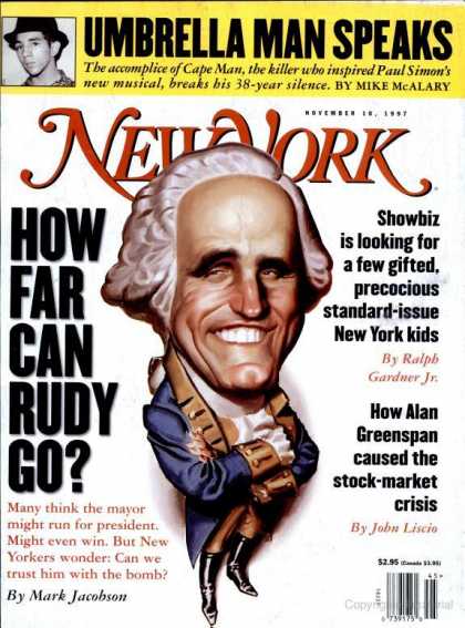 New York - New York - November 10, 1997