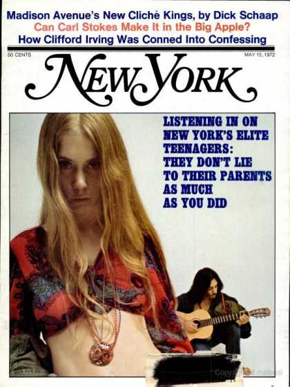 New York - New York - May 15, 1972