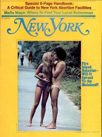 New York - New York - July 24, 1972