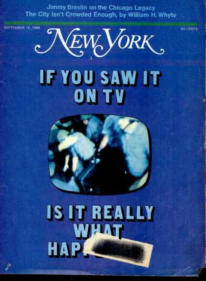 New York - New York - September 16, 1968