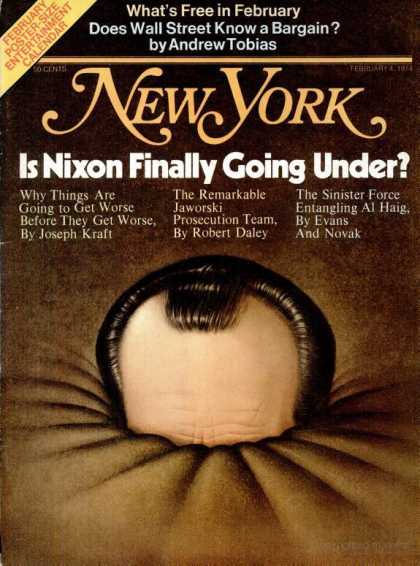 New York - New York - February 4, 1974