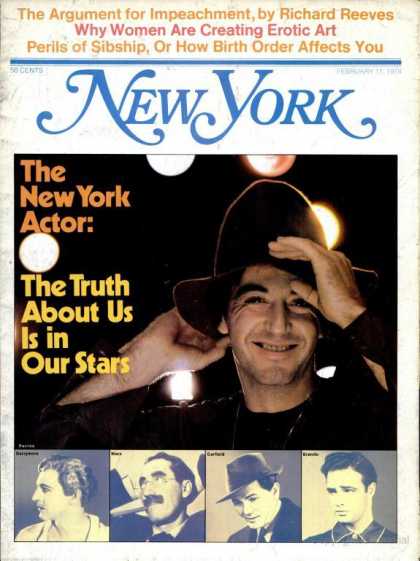 New York - New York - February 11, 1974