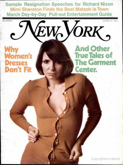 New York - New York - March 4, 1974