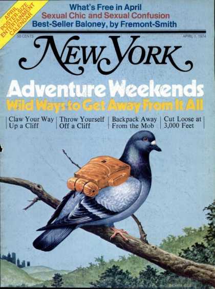 New York - New York - April 1, 1974