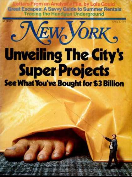 New York - New York - April 8, 1974