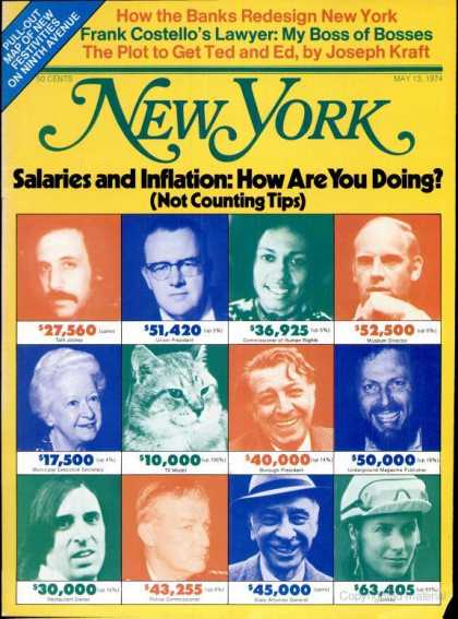 New York - New York - May 13, 1974