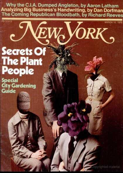 New York - New York - March 10, 1975