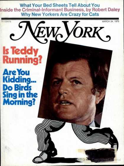 New York - New York - March 24, 1975