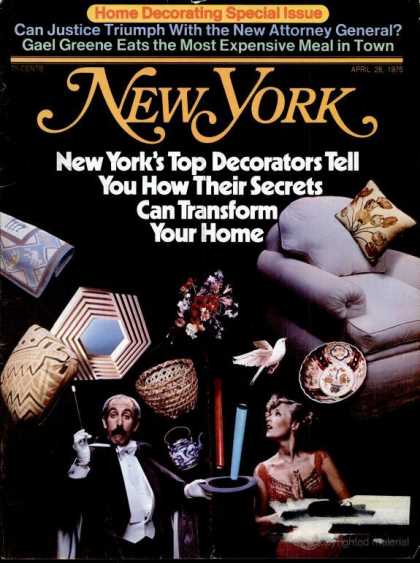 New York - New York - April 1975
