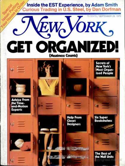 New York - New York - September 29, 1975