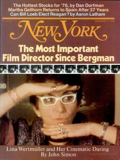 New York - New York - February 2, 1976