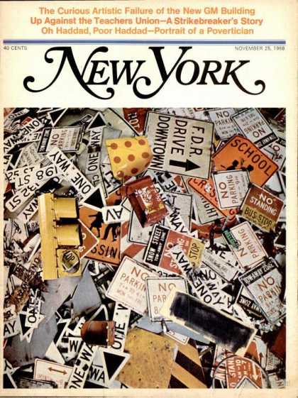 New York - New York - November 25, 1968