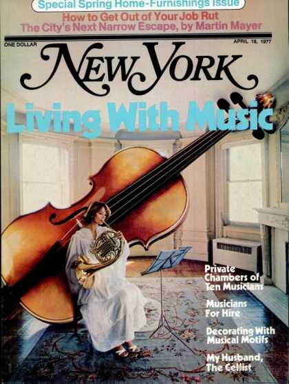 New York - New York - April 18, 1977