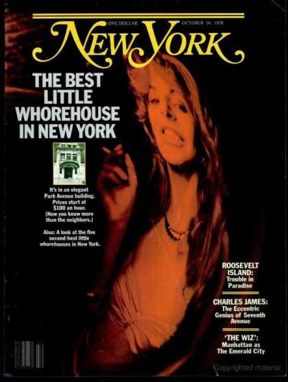 New York - New York - October 16, 1978