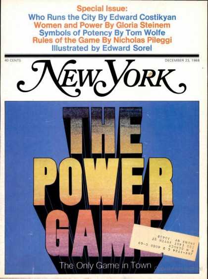 New York - New York - December 23, 1968