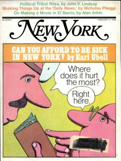 New York - New York - February 3, 1969