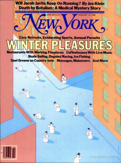 New York - New York - January 14, 1980