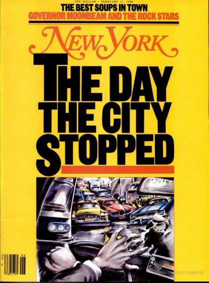 New York - New York - February 11, 1980