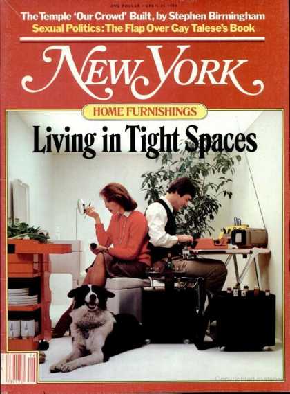 New York - New York - April 21, 1980