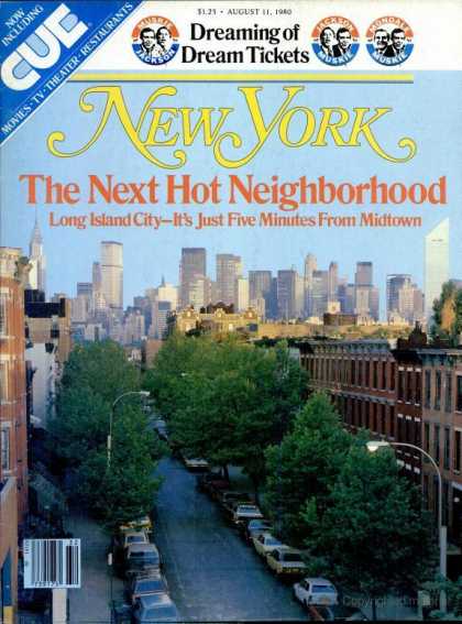 New York - New York - August 11, 1980