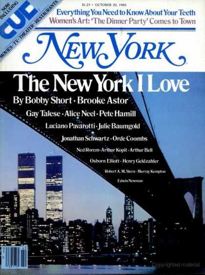 New York - New York - October 20, 1980