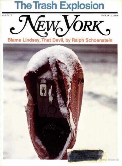 New York - New York - March 10, 1969