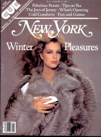 New York - New York - January 12, 1981