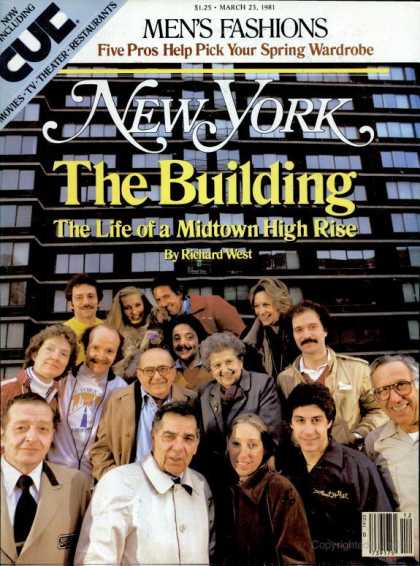 New York - New York - March 23, 1981