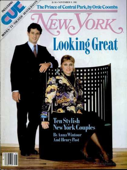 New York - New York - November 9, 1981