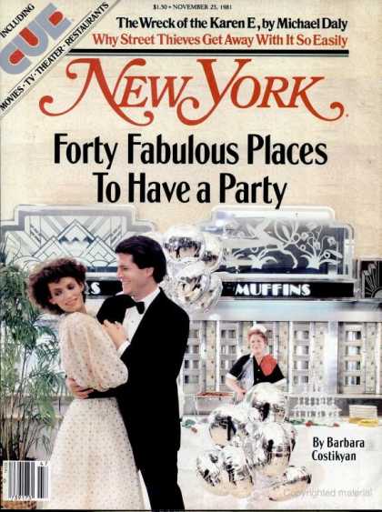 New York - New York - November 23, 1981